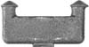 Underlug Staple, solid for barrel pins